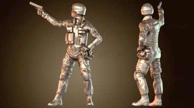 3D модель Пистолет SWAT Скрытое (STL)