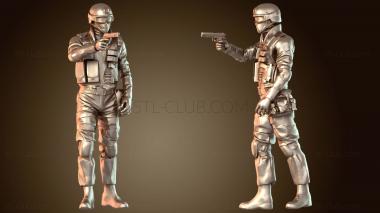 3D модель Тяжелый пистолет SWAT (STL)