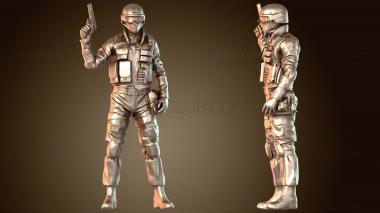 3D модель Стандартный пистолет SWAT (STL)