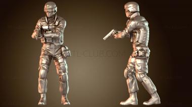 3D модель Пистолет SWAT Custom (STL)