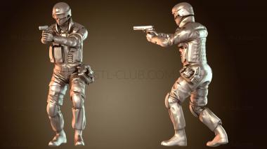 3D модель Пистолет SWAT «Дельта» (STL)