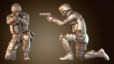 3D модель SWAT Пистолет Эхо (STL)