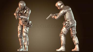 3D модель Пистолет SWAT Гамма (STL)