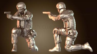 3D модель SWAT Пистолет Охотник (STL)