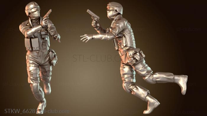 Military SWAT Пистолетный Легион