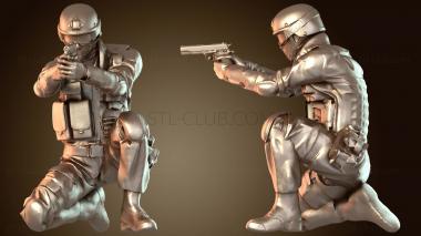 3D модель Пистолет SWAT Omega (STL)