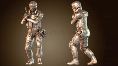 3D модель SWAT Пистолет Сентинел (STL)