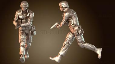 3D модель Пистолет SWAT Yeti (STL)