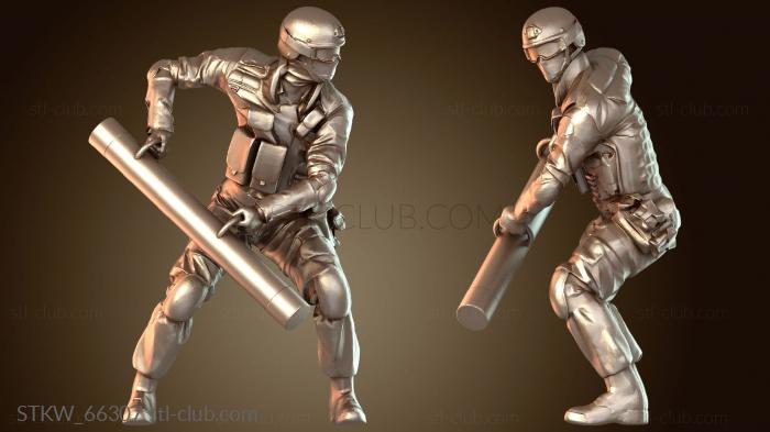 Military SWAT Ram Foxtrot