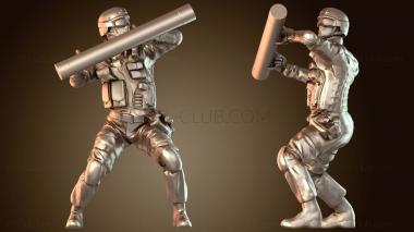 3D модель SWAT Ram Quake (STL)