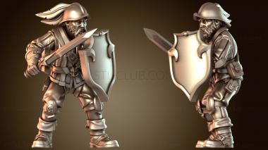 3D модель Тяжелый меч (STL)