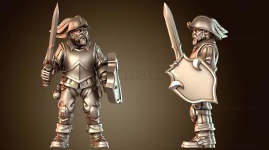 3D модель Выкованный меч (STL)