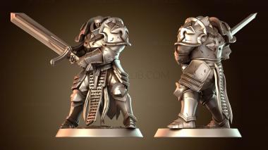 3D модель Атака мечом (STL)