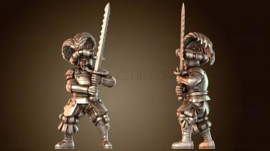 3D модель Меч напрокат Разбойник (STL)