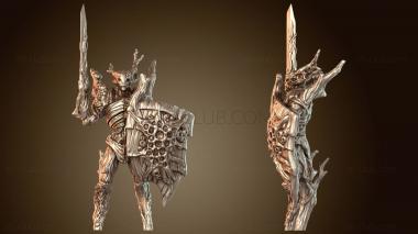 3D модель Грибной рыцарь-меч (STL)