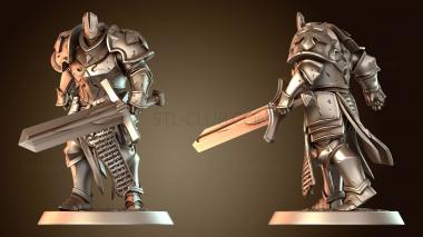 3D модель Ходок с мечом (STL)