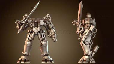 3D модель Меченосец (STL)