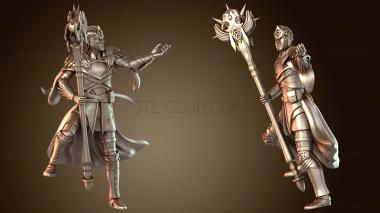 3D модель Мечники-маги-мужчины-заклинатели (STL)