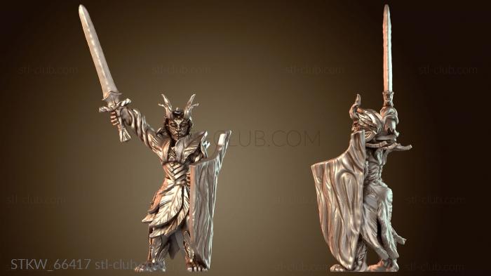 Military Командир пехоты лордов Сильванского рода Валиант