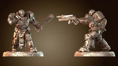 3D модель Тяжелая пехотная гвардия Синдиката (STL)