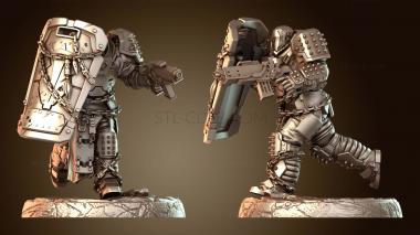 3D модель Тяжелая пехота Синдиката Быстрая (STL)