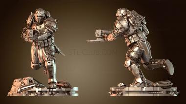 3D модель Элита легкой пехоты Синдиката (STL)