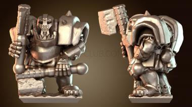 3D модель Обученный боец (STL)