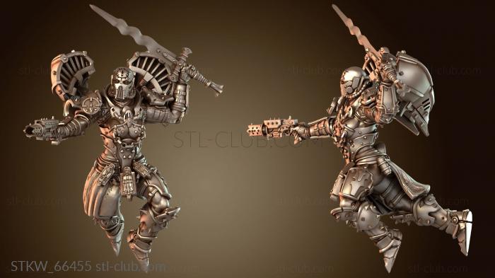 Military Обученный храбрый боец