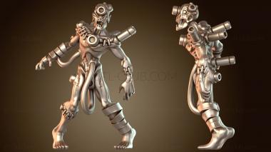 3D модель Обученный воин (STL)