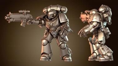 3D модель Тактический силовой кулак морской пехоты (STL)