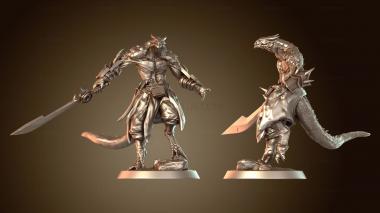 3D модель Взлет Крылатого Воина (STL)