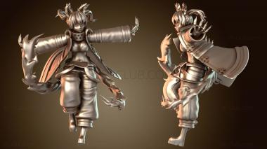 3D модель Фанарт фигурка Тамаки Котацу (STL)