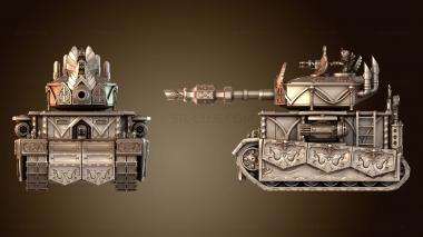 3D модель Танково-пушечное подразделение (STL)