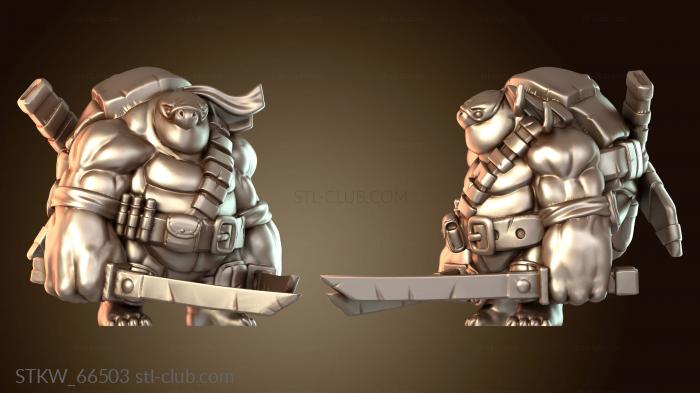 Tartarugas Ninja Leohardfoe