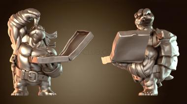 3D модель Тартаругасский ниндзя Мишеланзадо (STL)