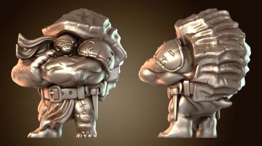 3D модель Tartarugas Ninja Rappyfel (STL)