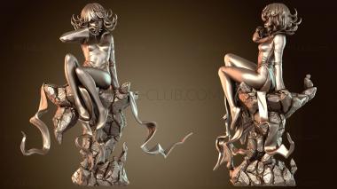 3D модель Тацумаки из One Punch Man (STL)