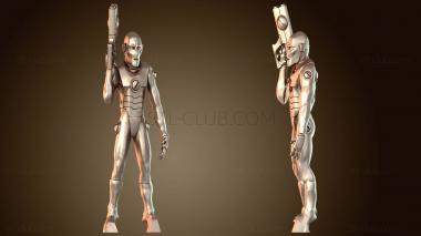 3D модель Пилот Тау Эйр Касты МЛ (STL)