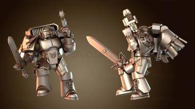 3D модель Слезы Арч Волкайт Воин (STL)