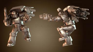 3D модель Слезы Волкита, Стрелок-Посвященный (STL)