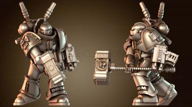 3D модель Телепортирующий отряд Молотоносец (STL)