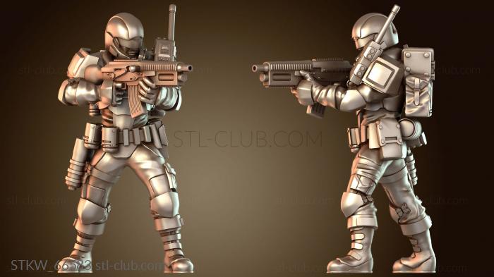 Гвардеец Темпест, стрелок