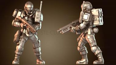 3D модель Специалист по стрельбе из винтовки «Гвардеец Темпест» (STL)