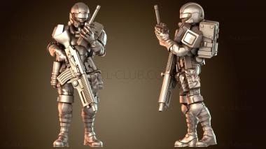 3D модель Гарнизон гвардейцев Бури (STL)