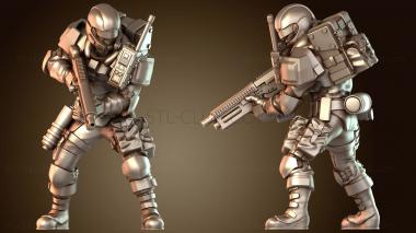 3D модель Гвардеец Бури Шакал (STL)