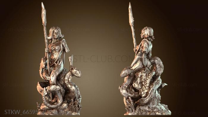 Статуя Сирены Бури Чародейка