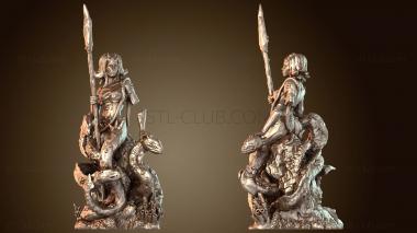 3D модель Статуя Сирены Бури Чародейка (STL)