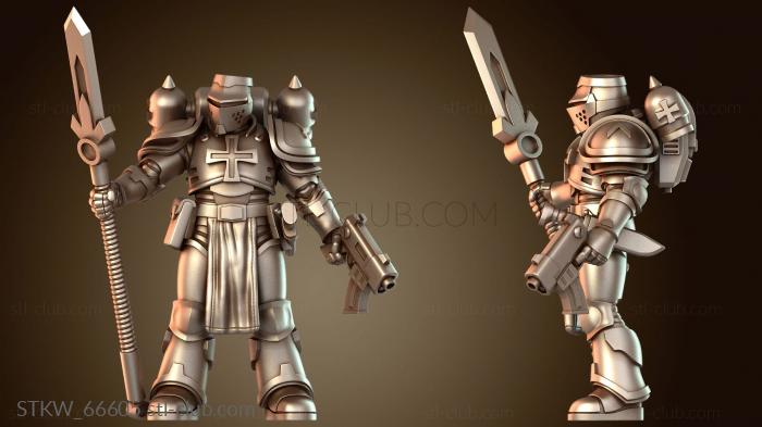 Боец арьергарда тамплиеров