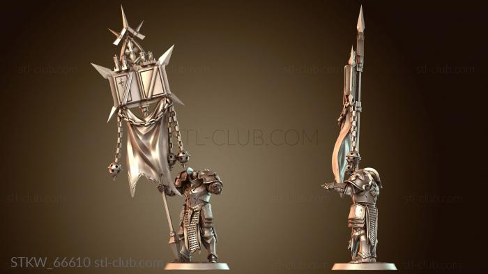 Military Держатель знамени тамплиеров