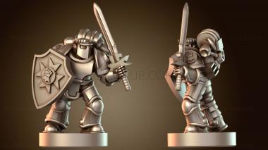3D модель Гвардия Братства Тамплиеров (STL)